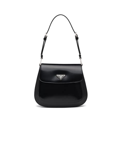 prada borsa pelle satchel goffrata tracolla|borse a spalla prada.